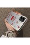 Samsung Galaxy A06 4G/5G Compatible Hard Acrylic Back Silicone Edge Lens Protection Cherry Case - 4