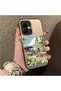 Infinix Smart 10 Compatible Hard Acrylic Back Silicone Edge Lens Protection Daisy Case - 2