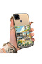 Realme C15/C25/C25S Compatible Hard Acrylic Back Silicone Edge Lens Protection Daisy Case