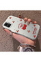 Samsung Galaxy A05 Compatible Hard Acrylic Back Silicone Edge Lens Protection Cherry Case - 3