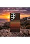Magnetic Case for Samsung Galaxy S24 Ultra|Slim Shockproof Hybrid Protective Back Cover|Anti-Scratch Matte Finish|Strong Magnetic Wireless Charging Compatible|Camera & Screen Protection -Brown - 3