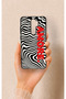 Redmi Note 8 Pro Compatible Zebra Amore Patterned Silicone Case
