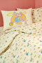 Lola Bunny 100% Cotton Single Duvet Cover Set - Yellow - 3