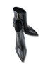 Talitha Clara Women's Pointed Toe Heeled Boots 00124002 Black Skin - 3