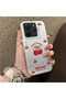 Xiaomi Redmi Note 14 4g Compatible Hard Acrylic Back Silicone Edge Lens Protection Cherry Case - 3