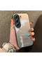 Tecno Camon 40(Cm5) Compatible Hard Acrylic Back Silicone Edge Lens Protection Stylish Print Case - 2