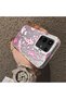 Infinix Note 50/Note 50 Pro Compatible Hard Acrylic Back Silicone Edge Lens Protection Stylish Print Case - 4