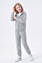 Sweatsuit Sets - Gray - Plain - 2