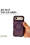Magnetic Stand Case for iPhone 17 Air, Shockproof Slim Hybrid TPU Cover with Grip & Ring, Matte | Aegis GripStand Pro Case - 5