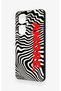 Oppo Reno 11F Compatible Zebra Amore Patterned Silicone Case - 4