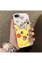 iPhone 7/8/Se 2020 2022 Compatible Hard Acrylic Back Silicone Edge Lens Protection Cartoon Case - 3