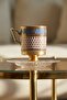 Luna 6-person porcelain coffee cup set - 90 ml - 2
