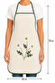Punchera 2Li Paket Punch Embroidered Liquid Waterproof Kitchen Apron - 4