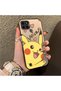Realme C21Y/C25Y Compatible Hard Acrylic Back Silicone Edge Lens Protection Cartoon Case - 2