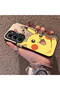Infinix Hot 60 Pro Plus Compatible Hard Acrylic Back Silicone Edge Lens Protection Cartoon Case - 3