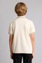 Polo Collar Stripe Detailed Half Zipper Knitwear Basic T-Shirt Boys H3919A826Au - 5