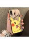 Samsung Galaxy A30/A20 Compatible Hard Acrylic Back Silicone Edge Lens Protection Cartoon Case - 2