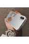 iPhone XS Max Compatible Hard Acrylic Back Silicone Edge Lens Protection Rabbit Case - 4