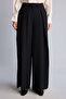 Wide Leg Zippered Crepe Trousers I5181Ax26Au - 3