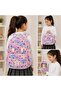 Girl's 3-piece school bag set - backpack, lunch bag and accessory bag - 3