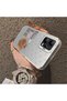 Xiaomi Poco X5 Compatible Hard Acrylic Back Silicone Edge Lens Protection Rabbit Case - 4