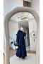 Molly Nelly Women's Long Hijab Trench Dress - 8