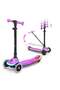 X2 3-Wheel Kids Kick Scooter, Purple - 2