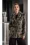 Premium Women's Faux Fur Blazer Jacket with Double Buttons, Slit at the Back, Lined and Furry - 3