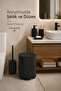 5 Piece Bathroom Set 5 L Pedal Trash Can Toilet Brush Liquid Soap Dispenser Toothbrush Holder Solid Soap Dispenser - 4