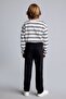 Straight Leg Gabardine Trousers for Boys U3254A626Au - 5