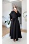 Molly Nelly Women's Long Hijab Trench Dress - 4