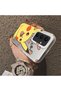 Samsung Galaxy S25 Fe Compatible Hard Acrylic Back Silicone Edge Lens Protection Cartoon Case - 4