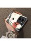 Vivo Y16/Y02S/Y56 Compatible Hard Acrylic Back Silicone Edge Lens Protection Kitty Case - 4