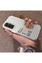 Samsung Galaxy A34 Compatible Hard Acrylic Back Silicone Edge Lens Protection Rabbit Case - 3