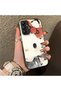 Samsung Galaxy A14 4G/5G Compatible Hard Acrylic Back Silicone Edge Lens Protection Kitty Case - 2