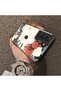Samsung Galaxy S22 Compatible Hard Acrylic Back Silicone Edge Lens Protection Kitty Case - 4