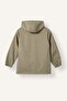 Water Repellent Windproof Hooded Raincoat with Snap Pockets for Boys G9762A826Au - 2