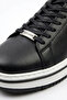 Men's Sneaker Sports Shoes Leather Lace-Up Daily Casual Thick Sole 136-1005 Premium - 3