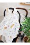 Stroller Cover with Zipper, Muslin, Newborn Baby Products - 4