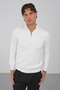 Men's Washable Anti-Pilling Half-Zip Basic Knitwear - 6