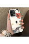Vivo Y28 4g Compatible Hard Acrylic Back Silicone Edge Lens Protection Kitty Case - 2