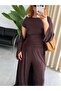 Pajama Sets - Brown - Long - 2