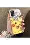 Samsung Galaxy A32 4g Compatible Hard Acrylic Back Silicone Edge Lens Protection Cartoon Case - 2
