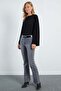 Wide Sleeve Crew Neck Modal Blouse - 2