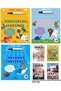 Discover Paint - Ocean Adventure - in the Land of Dinosaurs - Friends in the Jungle Hardcover Coloring Book Set for Ages +3