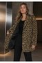 Premium Women's Faux Fur Blazer Jacket with Double Buttons, Slit at the Back, Lined and Furry - 7