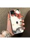Realme C21 Compatible Hard Acrylic Back Silicone Edge Lens Protection Kitty Case - 2