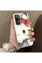Xiaomi Redmi K50 Ultra Compatible Hard Acrylic Back Silicone Edge Lens Protection Kitty Case - 2