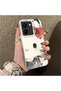 Vivo Y36 4G/5G Compatible Hard Acrylic Back Silicone Edge Lens Protection Kitty Case - 2
