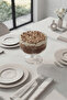 Selen Concept Noa Model Small Size Footed Handmade Glass Salad and Presentation Bowl - 3